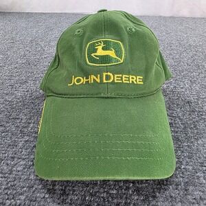 John Deere Owner's Edition Baseball Cap Green Yellow Embroidered Logo Adjustable